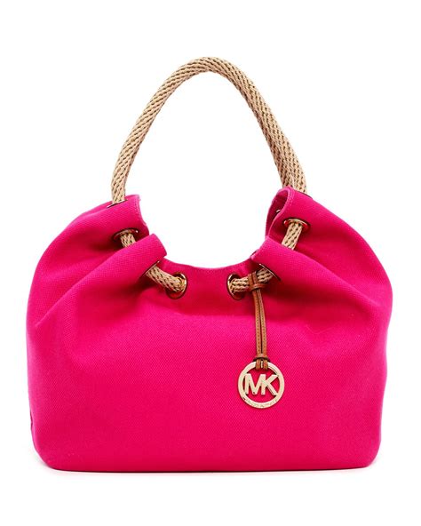 michael kors clutch purple|michael kors tote bag pink.